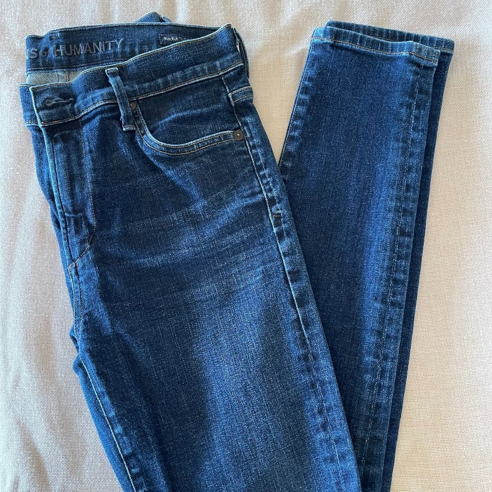 Citizens of Humanity Rocket High Rise Skinny Dark Wash Jeans